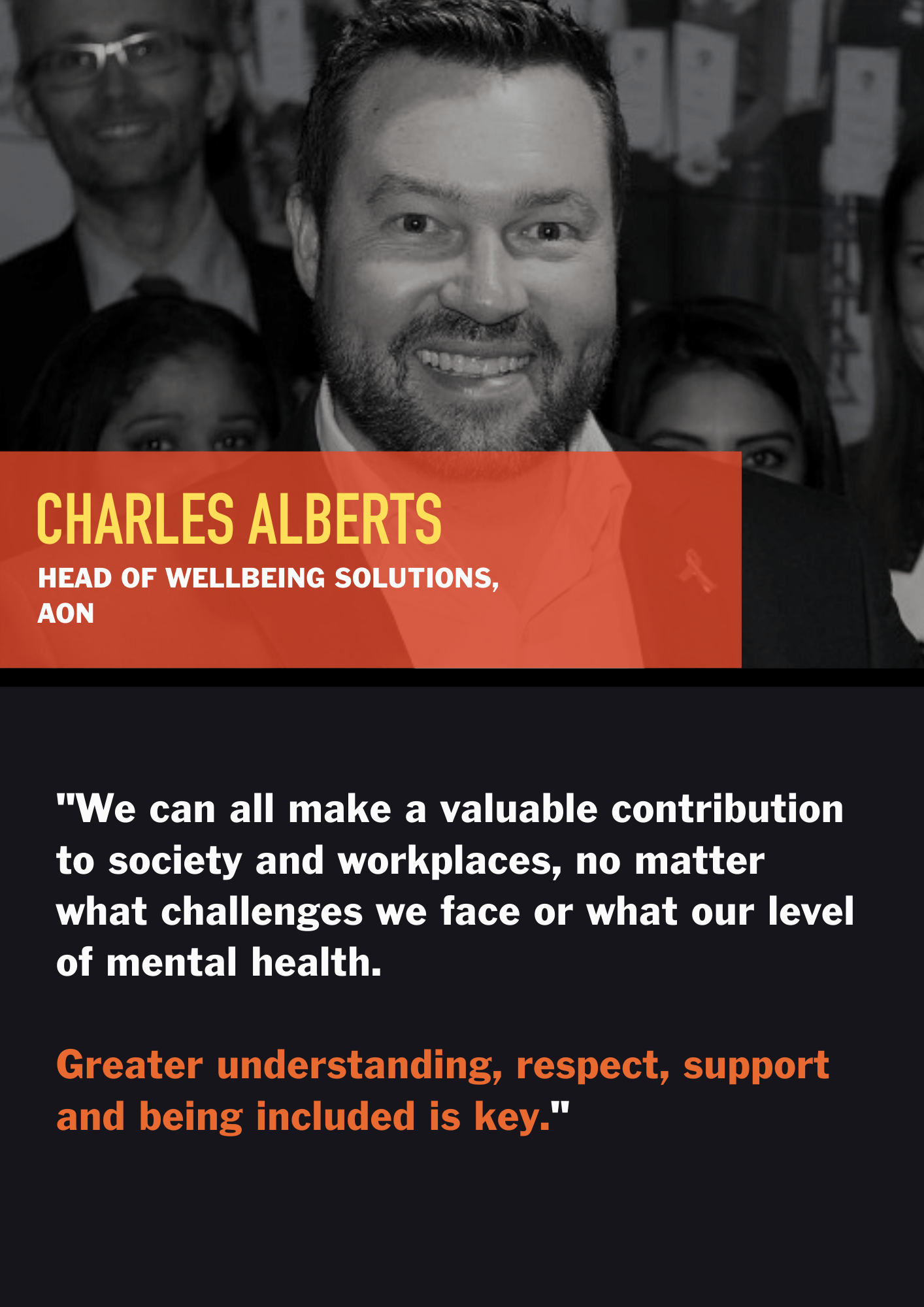 Charles Alberts Post event quote
